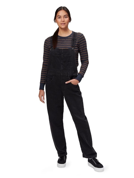 Free People Denim - Free People Black Overalls